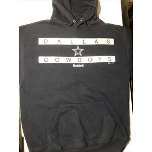 Dallas Cowboys‎ Riddell Vintage 1998 NFL  Graphic Hoodie Size L